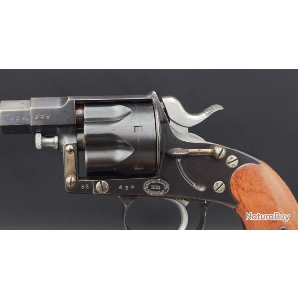 REICH REVOLVER MODELE 1883 REMIGENT 13. T.S. 3.129 MAUSER OBERNDORF 1883 1% PRODUCTION Calibre 10.6M