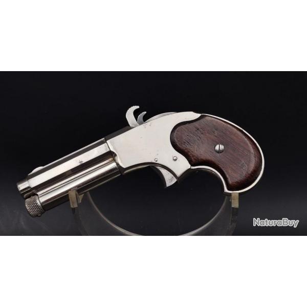 PISTOLET REMINGTON RIDER CALIBRE 32 RF COURT MODELE 1871 A MAGASIN TUBULAIRE - USA XIX Trs bon  U.