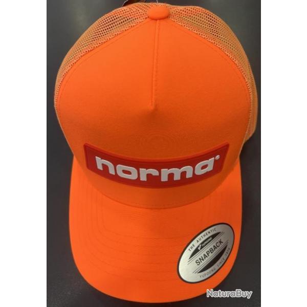 Nouvelle Casquette orange NORMA