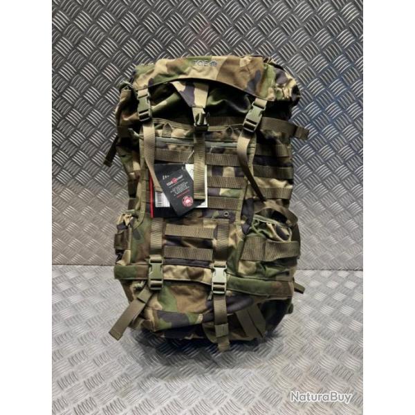 Sac  dos militaire toe concept expdition 65 litres camouflage