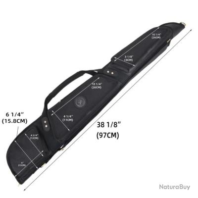 UNCLE MIKES Étui long pour fusil de chasse 48" noir - France