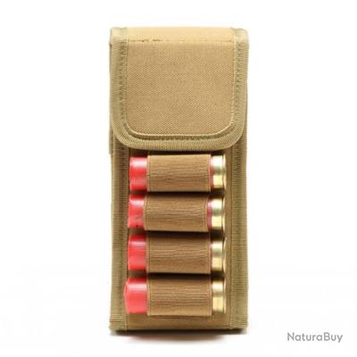 Étui À Munitions 16 Emplacements Pour Calibre 12 - Kaki
