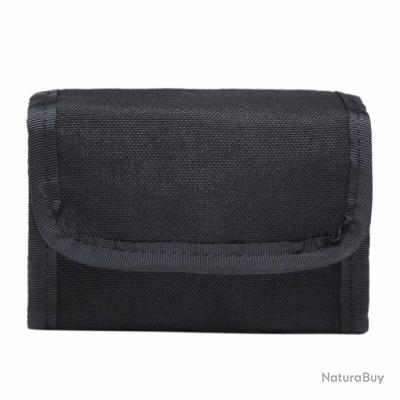 Cartouchière Noire – Poche à Balles Capacité 12 – Neuf