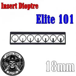 7 Insert dioptre Elite 101 ELIT 18mm - Blade - Bast3d