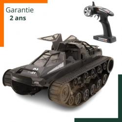 Véhicule tout-terrain RC avec chenilles - 15kmh, batterie lithium 7,4V 1200mAh - Garantie 2 ans