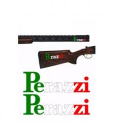 2 autocollants stickers Perazzi pour canon fusil ou autres Expédition sous 24H ! Italie