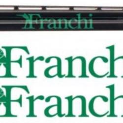 2 autocollants stickers Franchi  pour canon fusil ou autres Expédition sous 24H !