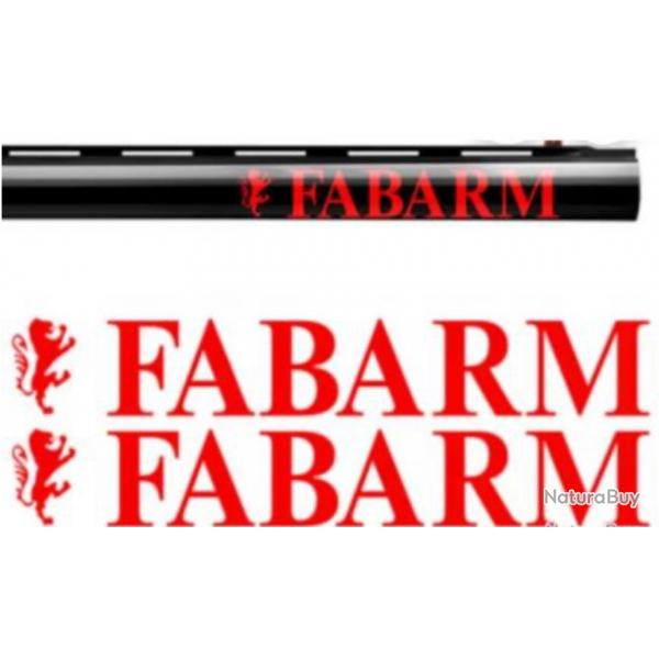 2 autocollants stickers Fabarm pour canon fusil ou autres Expdition sous 24H ! B