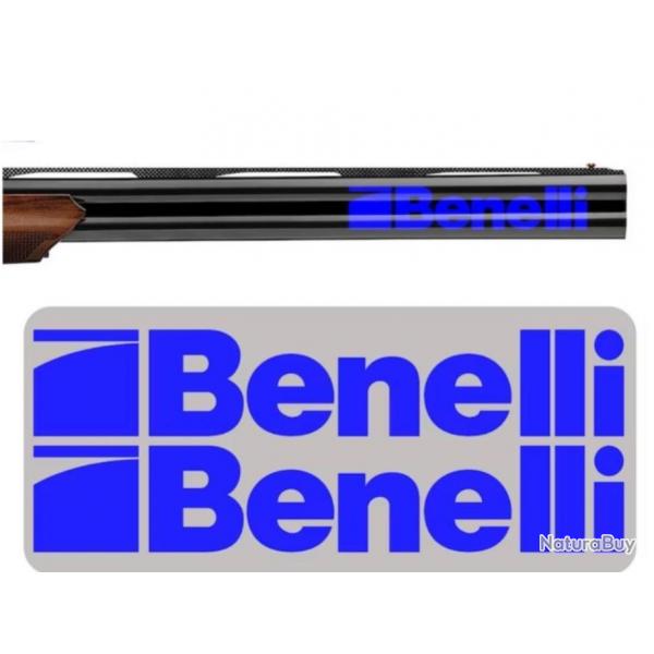 2 autocollants stickers Benelli pour canon fusil ou autres Expdition sous 24H ! C