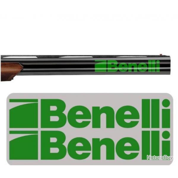 2 autocollants stickers Benelli pour canon fusil ou autres Expdition sous 24H ! D