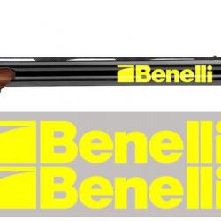 2 autocollants stickers Benelli pour canon fusil ou autres Expédition sous 24H ! F