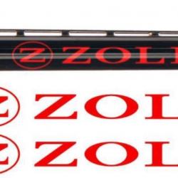 2 autocollants stickers ZOLI pour canon fusil ou autres Expédition sous 24H ! F