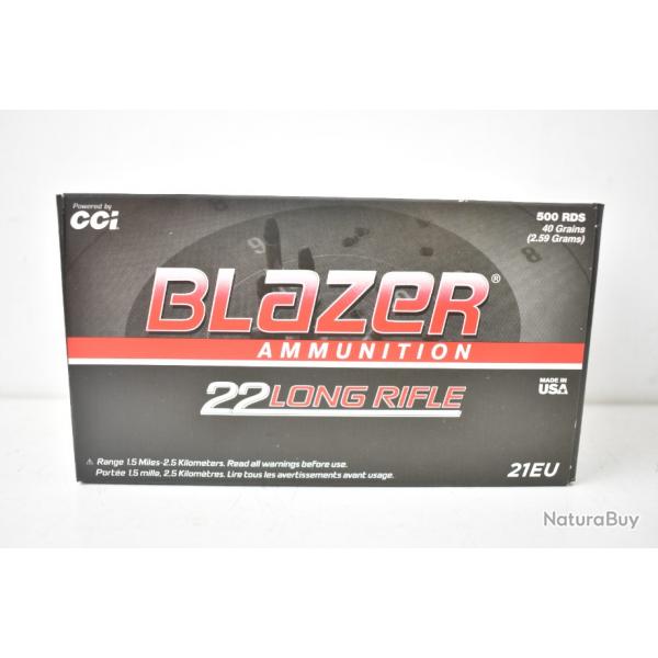 500 CCI  blazer calibre 22lr