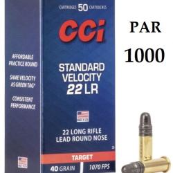 1000 CCI Standard Velocity calibre 22lr