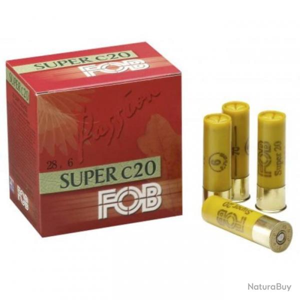 Wahoo BF24 ! Cartouches de chasse FOB Super 20 - Cal.20/70 - Par 1