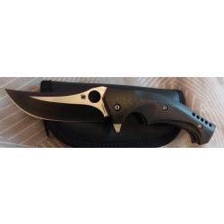 Rare Couteau Spyderco Mamba neuf avec etui