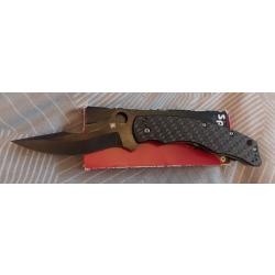 Rare Couteau Spyderco Szabo Neuf avec boîte clip d'origine