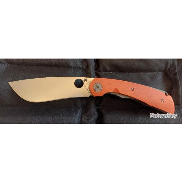 Rare Couteau Spyderco Subvert comme neuf pas de bote d'origine