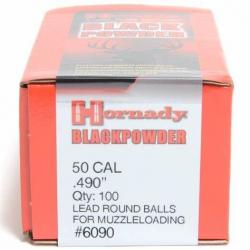 Balles ronde hornady cal 50