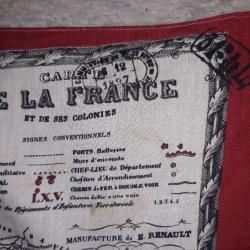 foulard instruction militaire du 31 eme de ligne 1897 regimentè la frances et ces colonnies