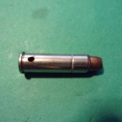 1 Munition Winchester super X en 357 Mag, étui nickelé, balle blindée nez plat, neutalisée