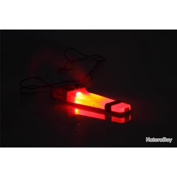 Lampe V-Lite Identification Orange- Casque-Sac-Velcro - Emerson