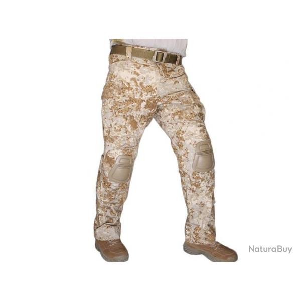 Pantalon tactique G3 Pencott SandStorm S -30W - Emerson