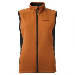 BF24 ! Gilet Polaire Chevalier Lenzie Orange Sans Manches-3XL