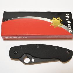 Spyderco military black