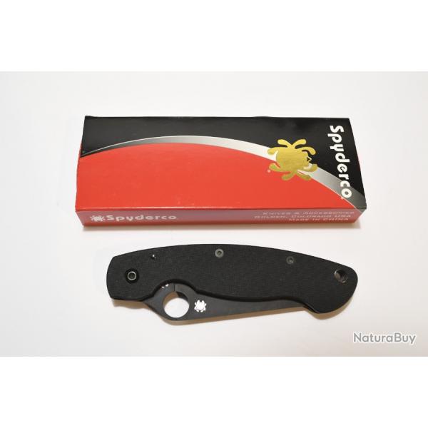 Spyderco military black