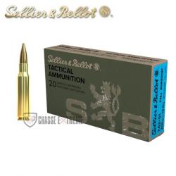 20 Munitions S&B Cal 308 Win 200Gr Subsonic FMJ