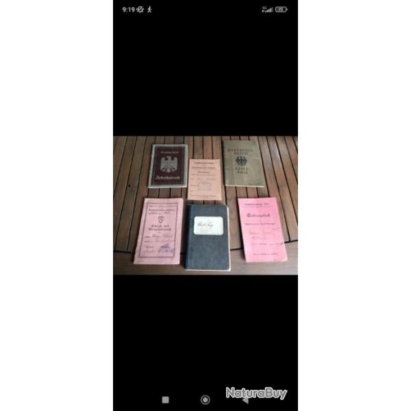 Documents allemand ww2