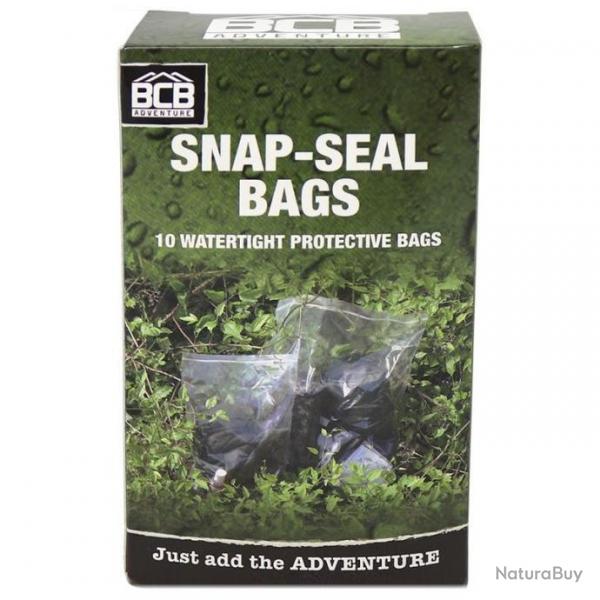 Sachet tanche BCB Snap Seal Bags (lot de 10)