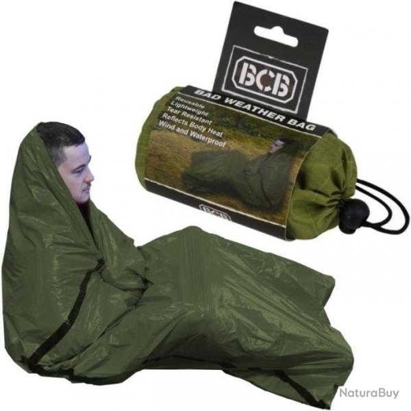 Sac de survie BCB Bad Weather Bag vert arme