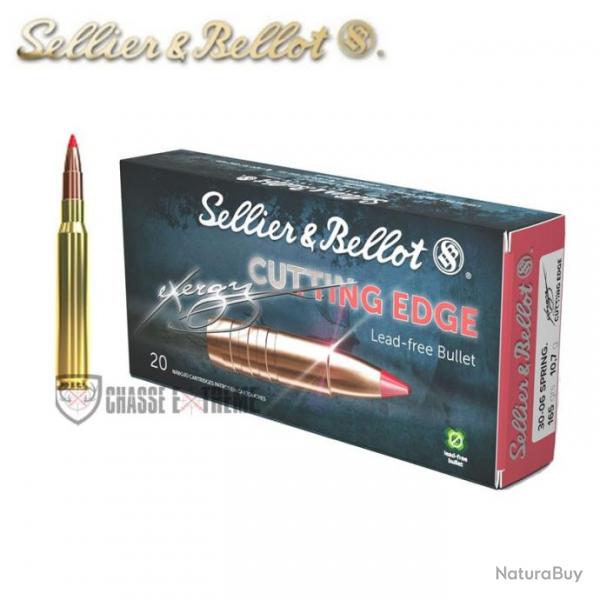 20 Munitions S&B Exergy Edge Cal 30-06 Spr 165Gr TXRG