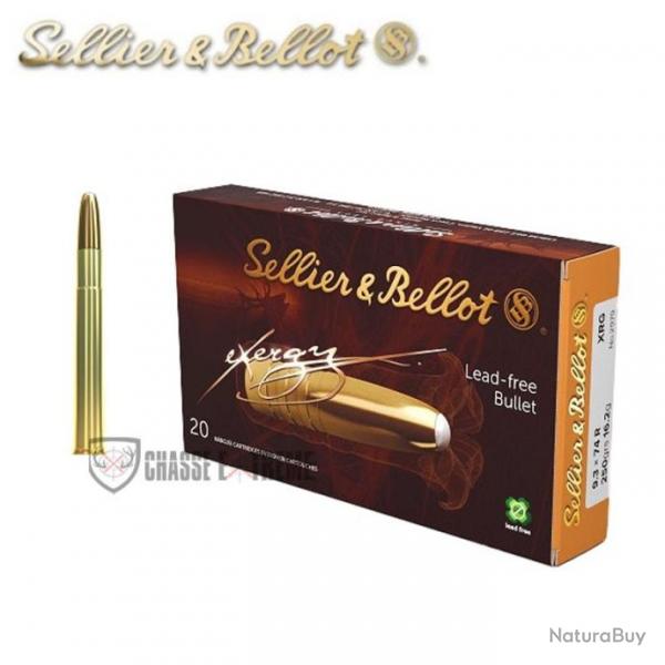 20 Munitions S&B Cal 9,3x74R 250Gr XRG