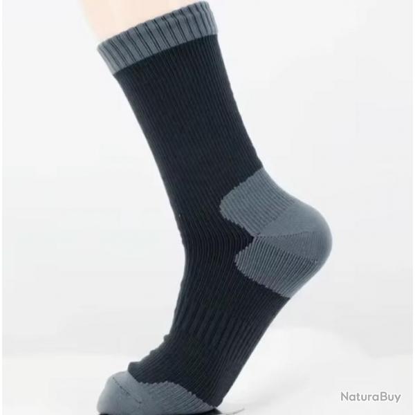 Chaussettes Impermables et Respirantes pour activits extrieures Gris Taille XL 47-50