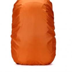 Housse de Sac à Dos Imperméable pour Activités en Plein Air Capacité 20L Orange