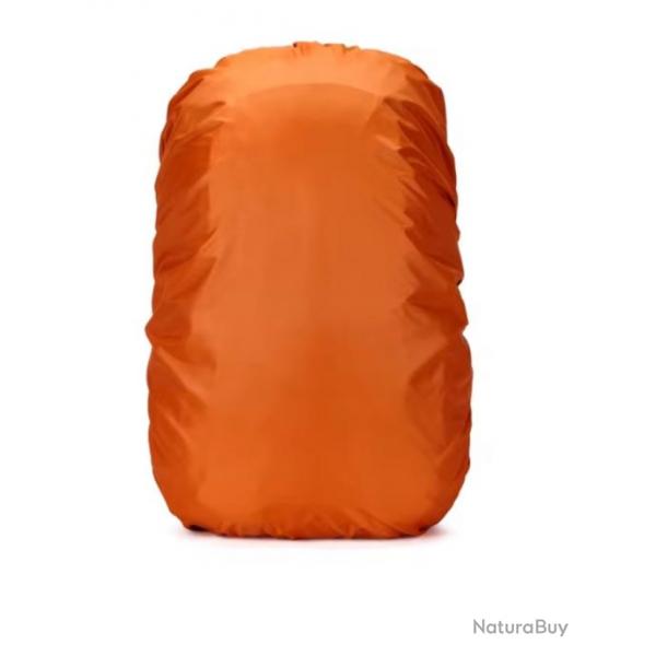 Housse de Sac  Dos Impermable pour Activits en Plein Air Capacit 20L Orange