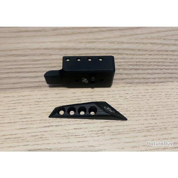 Repose pouce et poid en aluminium Toni systme pour Glock