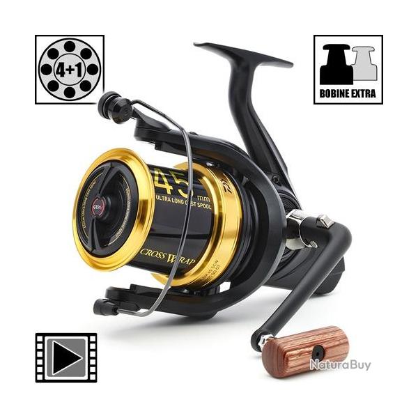 Moulinet Daiwa Emblem Carp 45 SCW QD OT Gold 2025