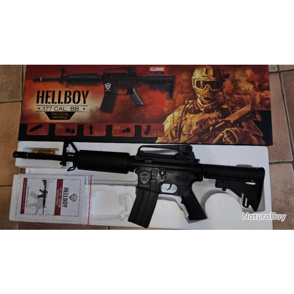 HELLBOY tactical rifle CO2 billes de 4,5mm (carabine tactique CO2)