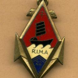 Insigne 22° RIMa  -  22° Régiment d'Infanterie de Marine