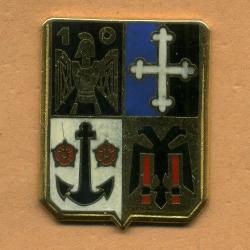 Insigne 10° RG -  10° Régiment du Génie     ATTACHE MANQUANTE