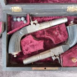 Belle paire de pistolets