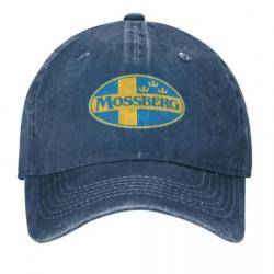 Casquette Mosberg Bleu délavé