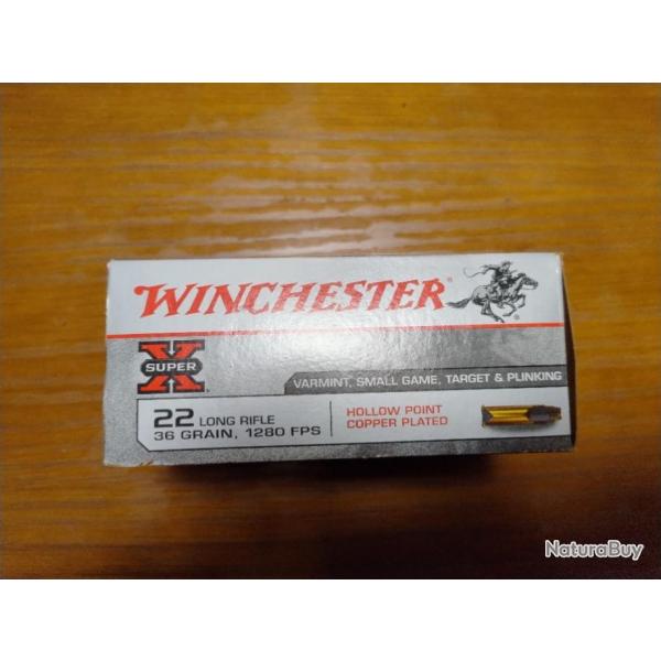 Boite 500 22lr winchester