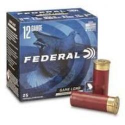 DM24 - LOT DE 200 CARTOUCHES FEDERAL GAME LOAD HEAVY FIELD CAL 12X70 36GR N°  4