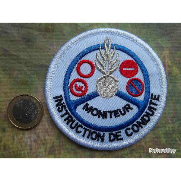 cusson collection militaire moniteur insigne tissu gendarmerie