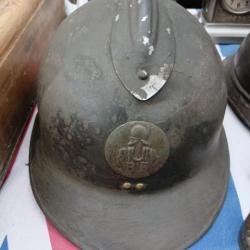 casque français WW1 du génie coque